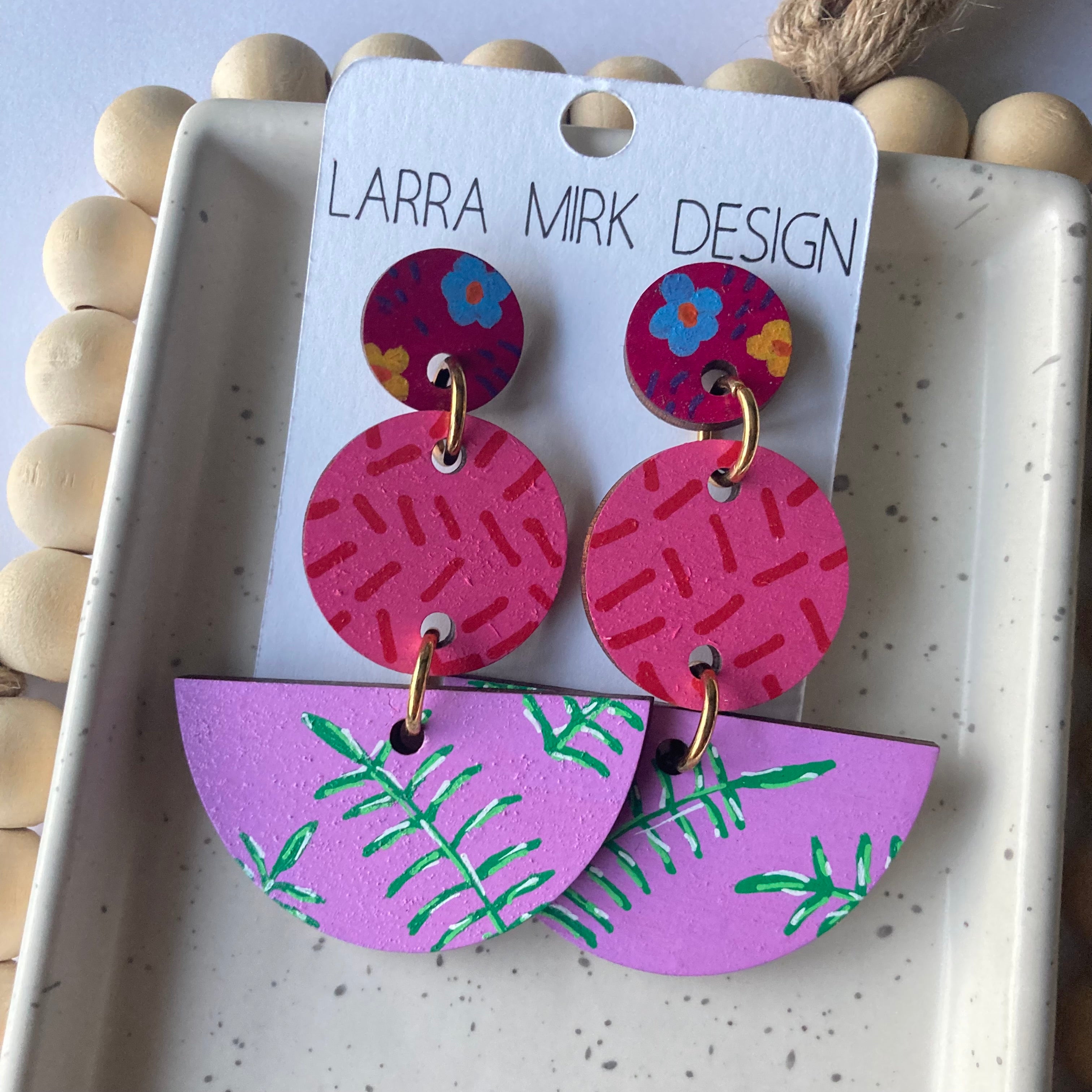 Hand Painted Earrings
