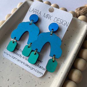 Blue & Teal Earrings