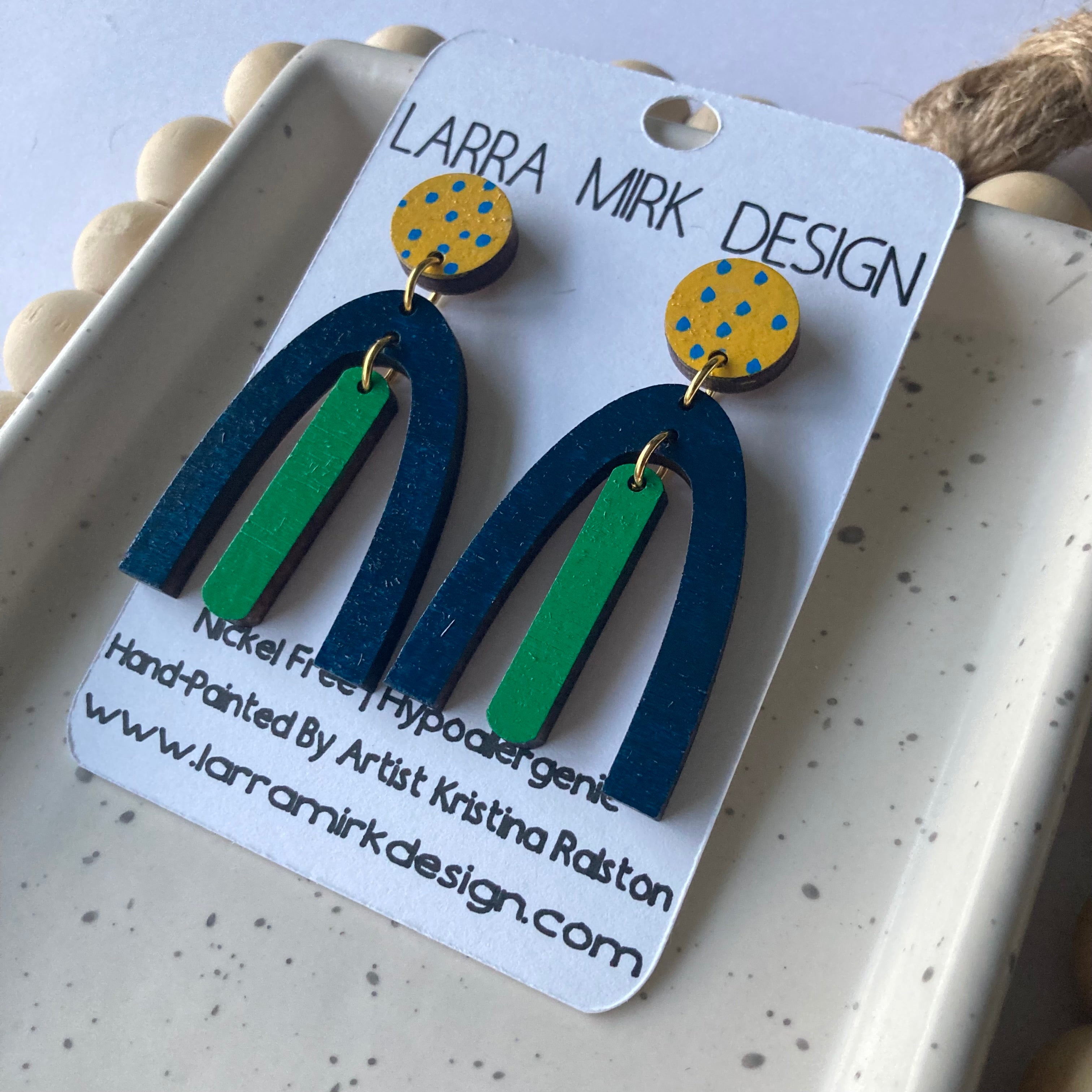 Hand Painted Earrings