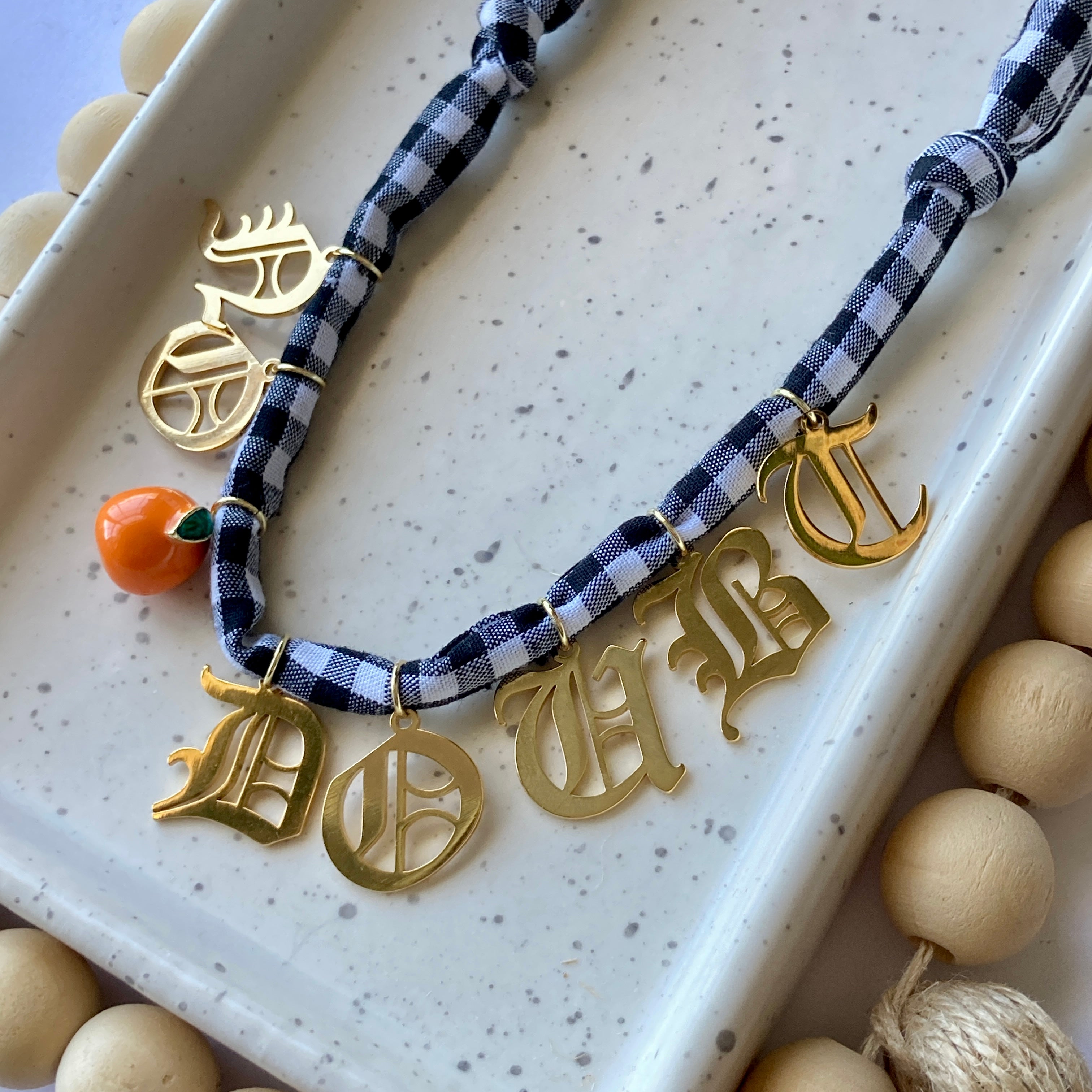 NO DOUBT CHARM NECKLACE | 8 Charms | Gold Filled