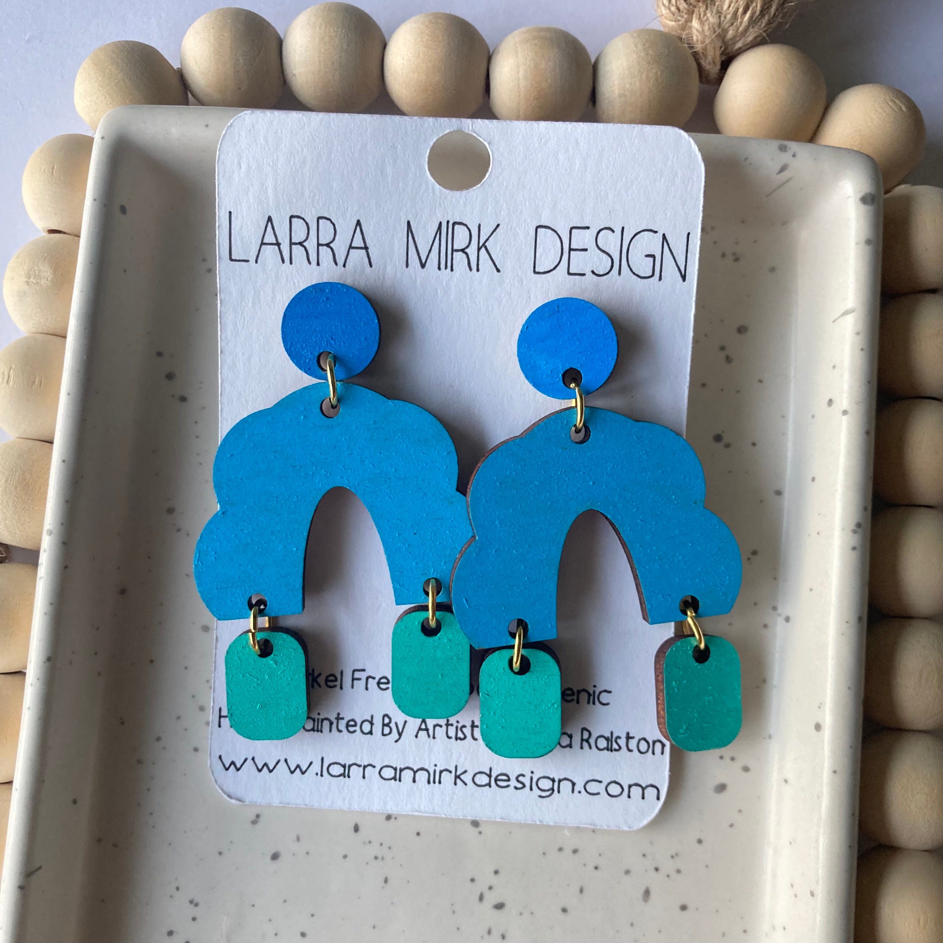 Blue & Teal Earrings