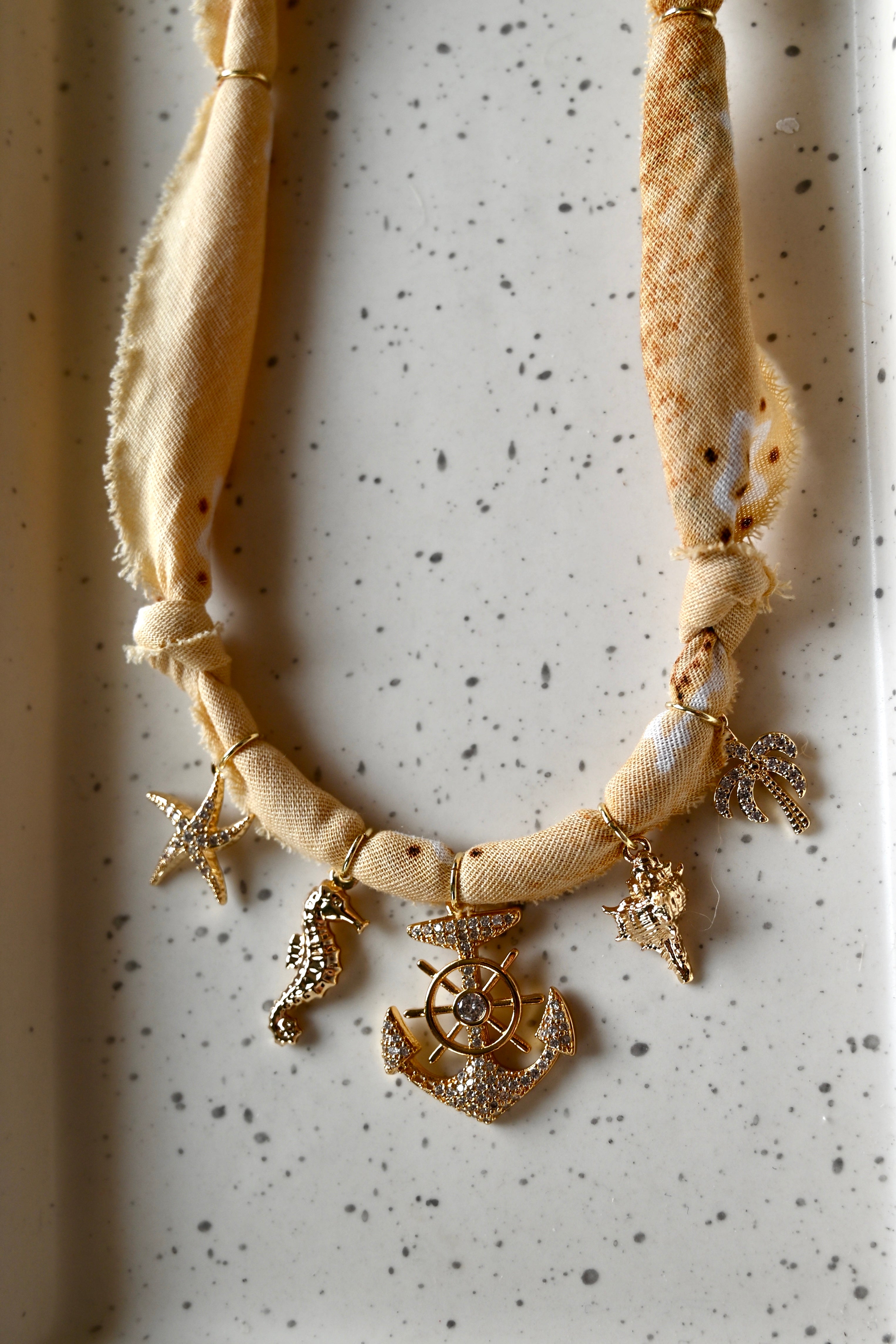 BANDANA CHARMER | 5 Charms | Gold Filled