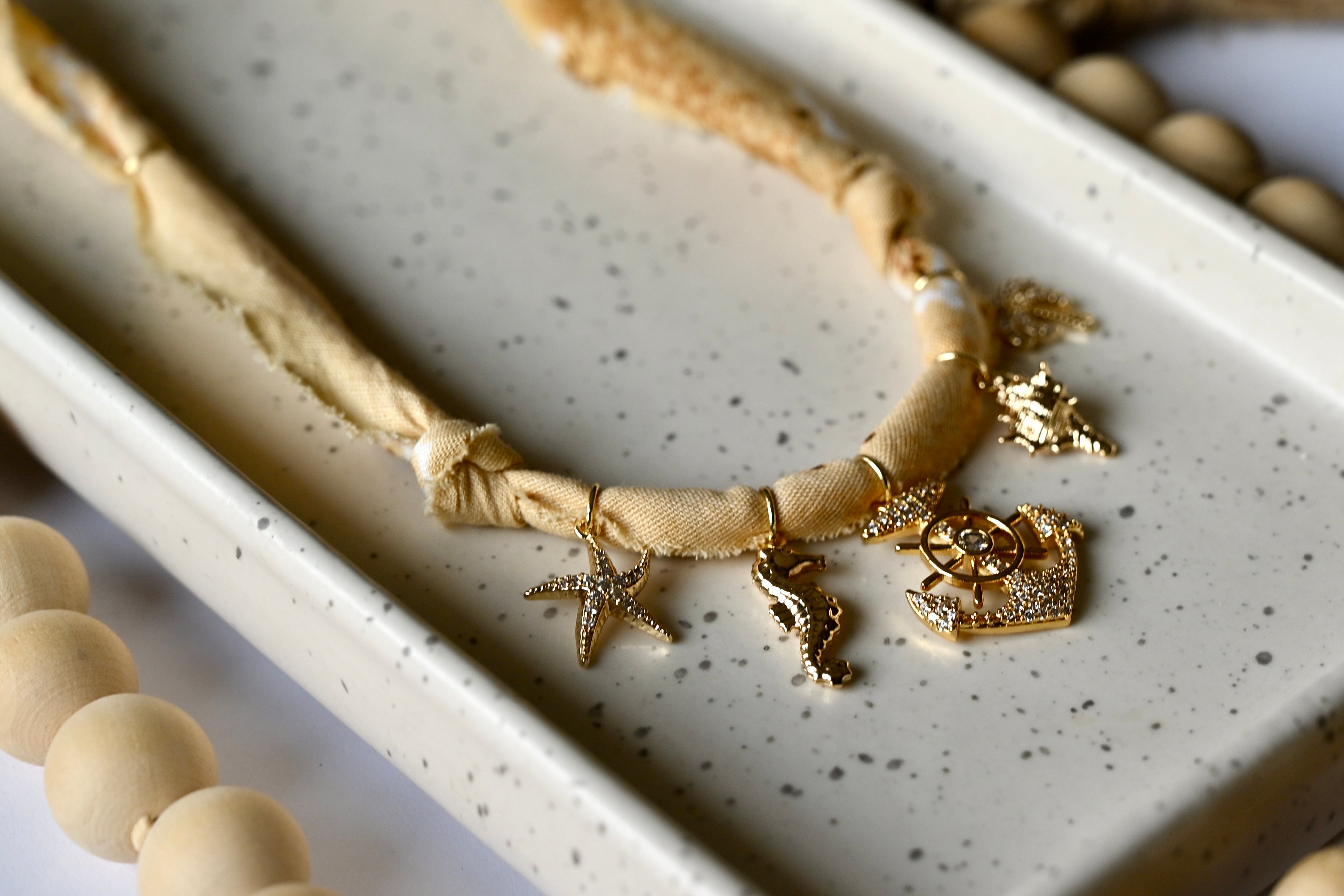 BANDANA CHARMER | 5 Charms | Gold Filled