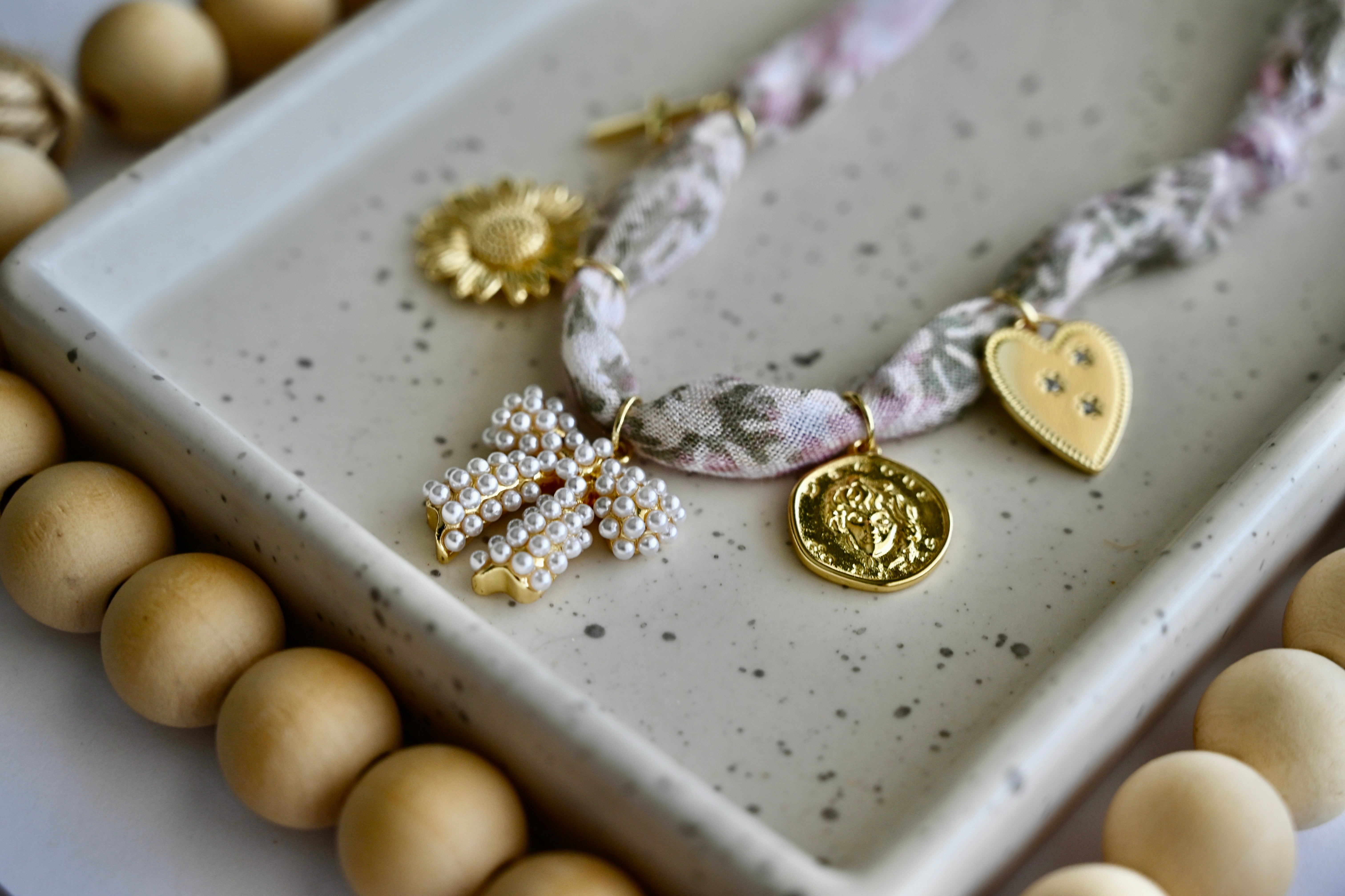 BANDANA CHARMER | 5 Charms | Gold Filled