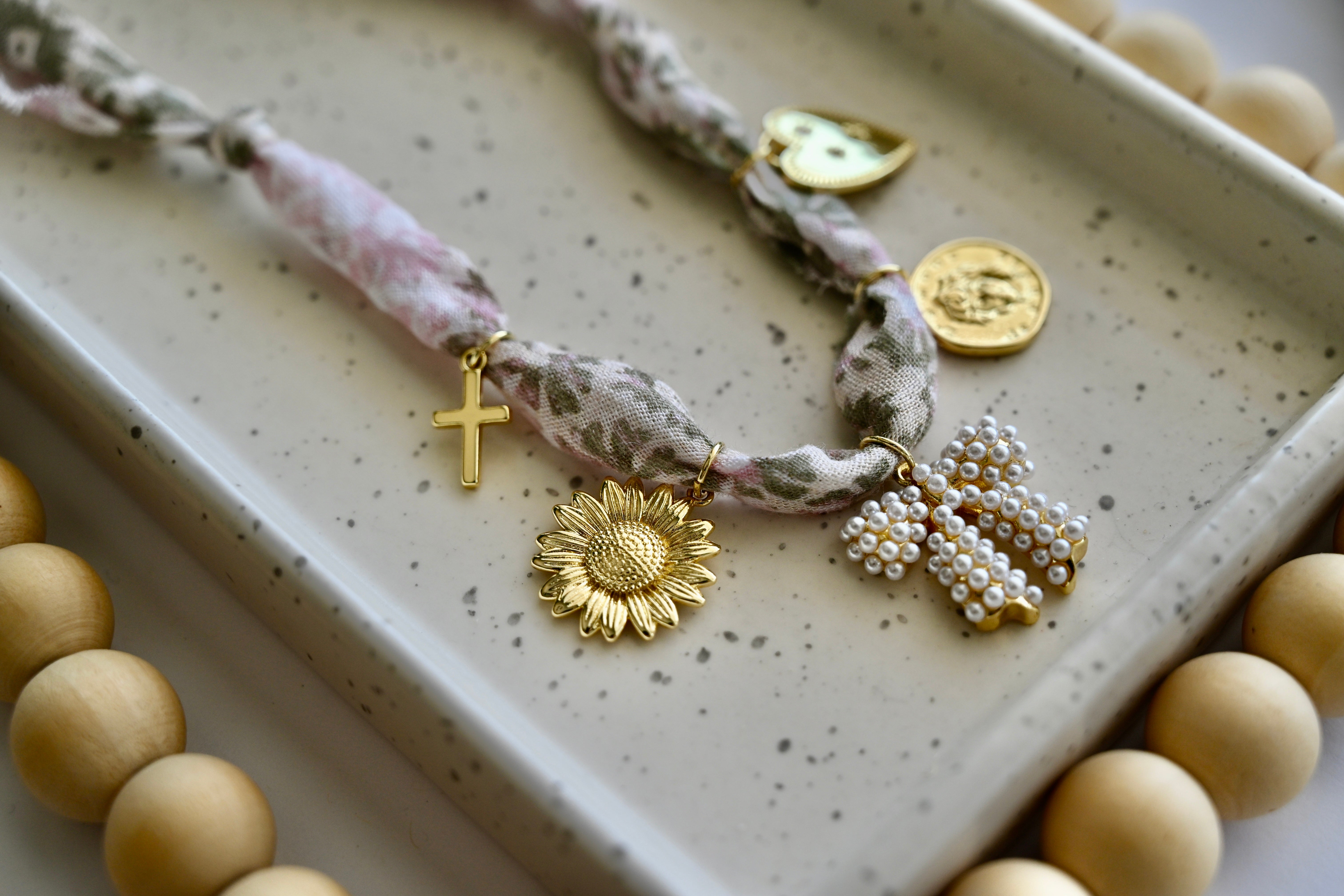 BANDANA CHARMER | 5 Charms | Gold Filled