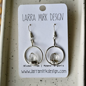 CRYSTAL QUARTZ EARRINGS