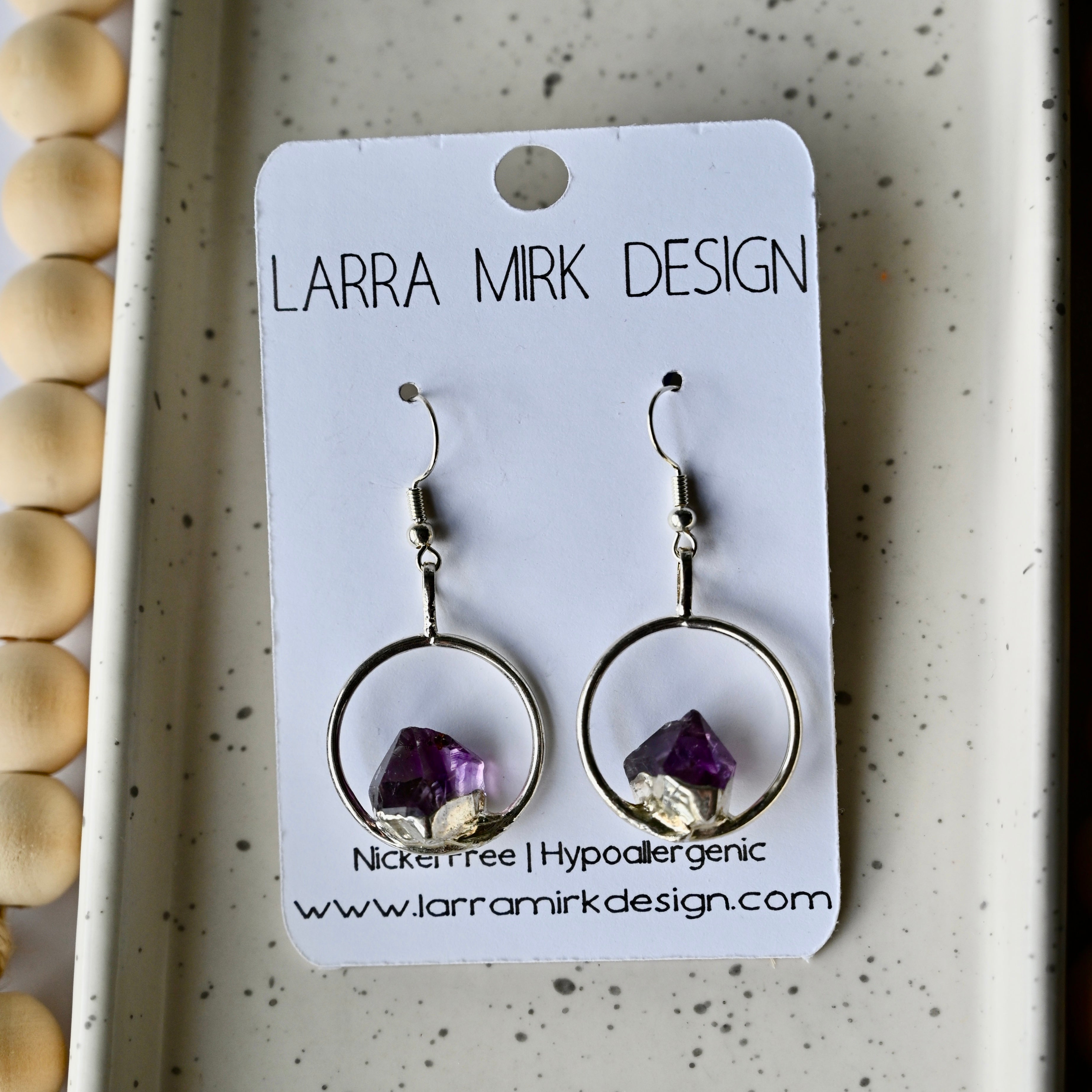 AMETHYST EARRINGS