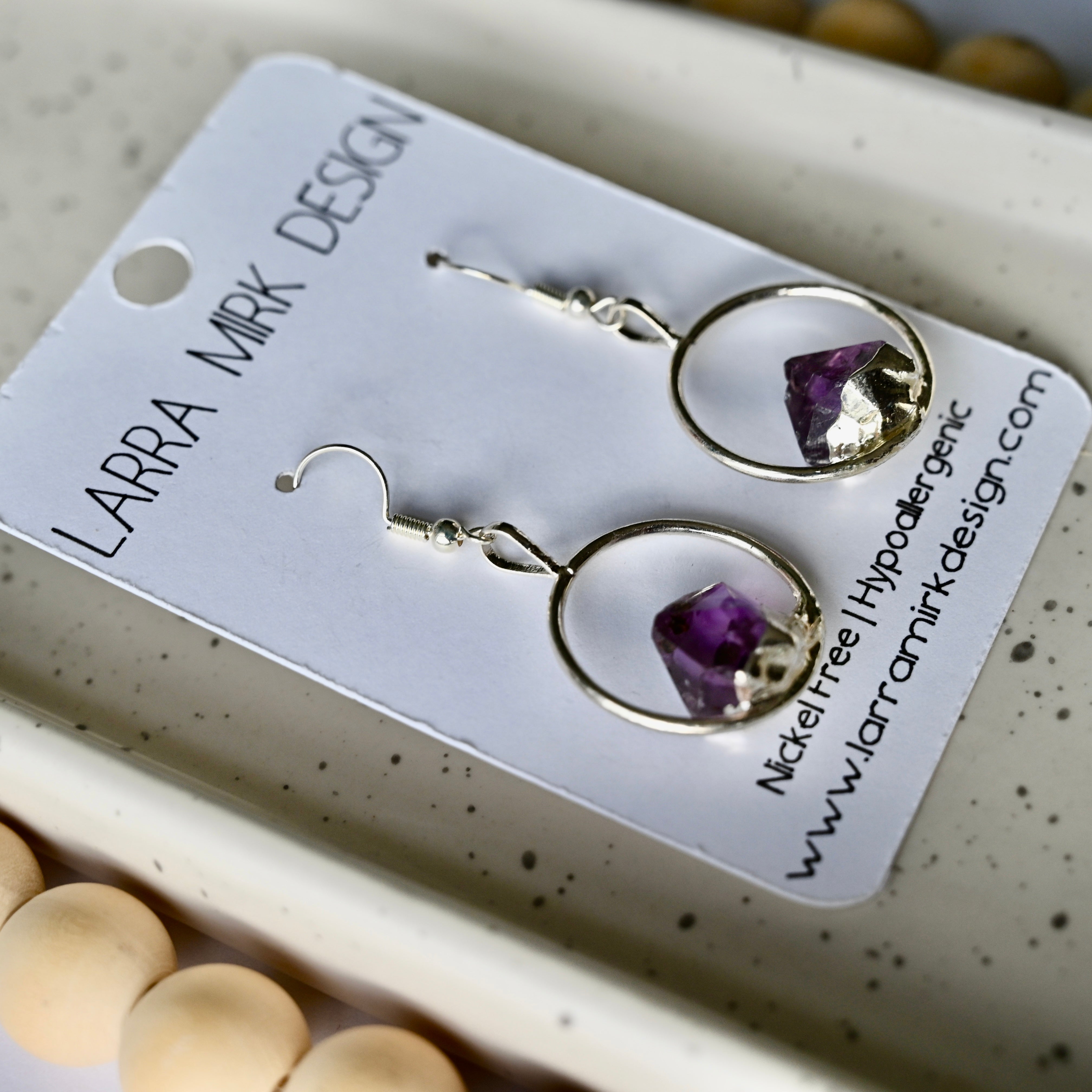 AMETHYST EARRINGS