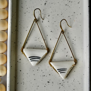 KENYA BATIK KITE EARRINGS