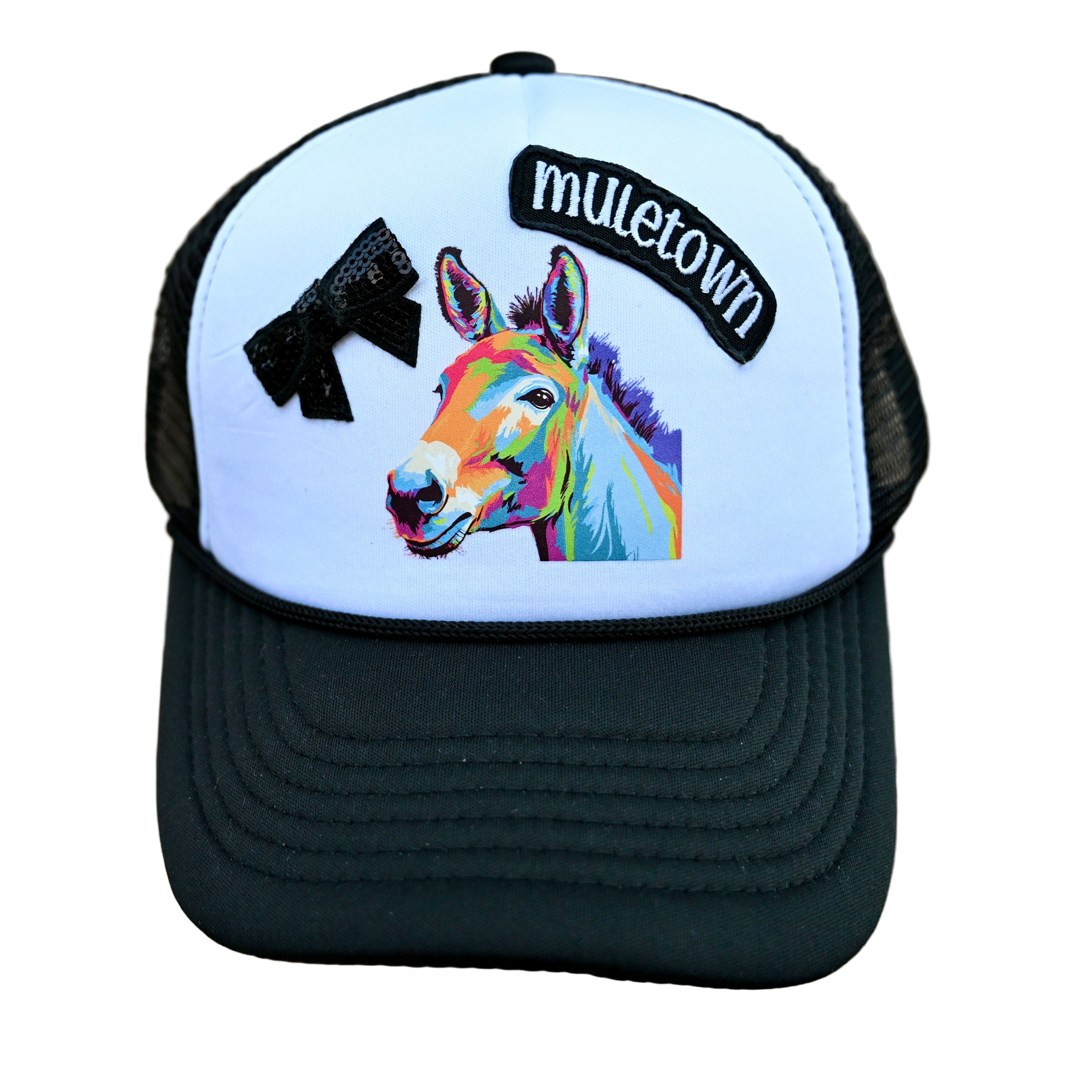 MULE TRUCKER HAT| BLACK | ADULT