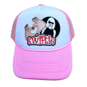 TRUCKER HAT| TAYLOR SWIFT | LIGHT PINK | YOUTH