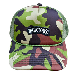 MULETOWN TRUCKER HAT| CAMO | ADULT
