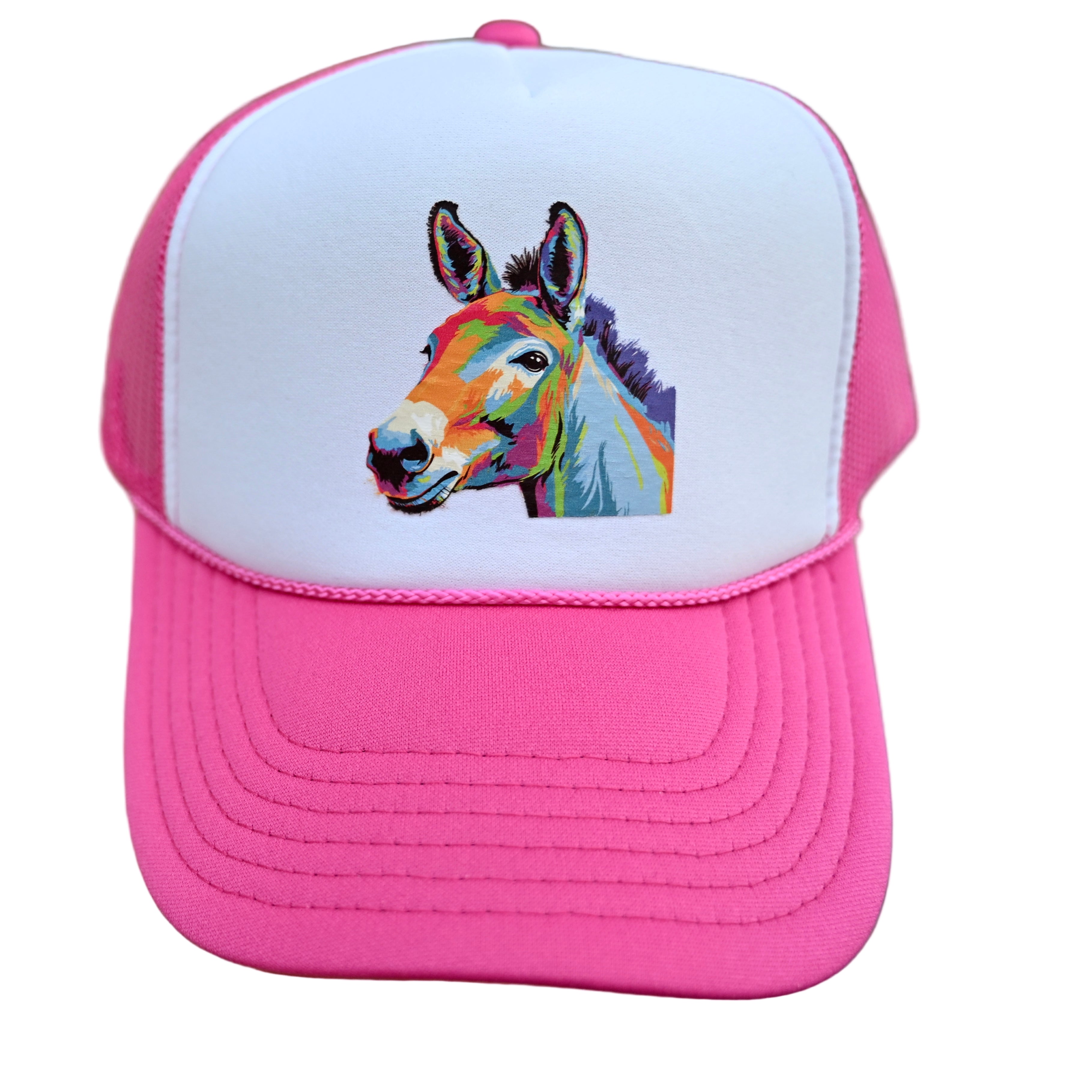 MULE TRUCKER HAT | PINK | ADULT