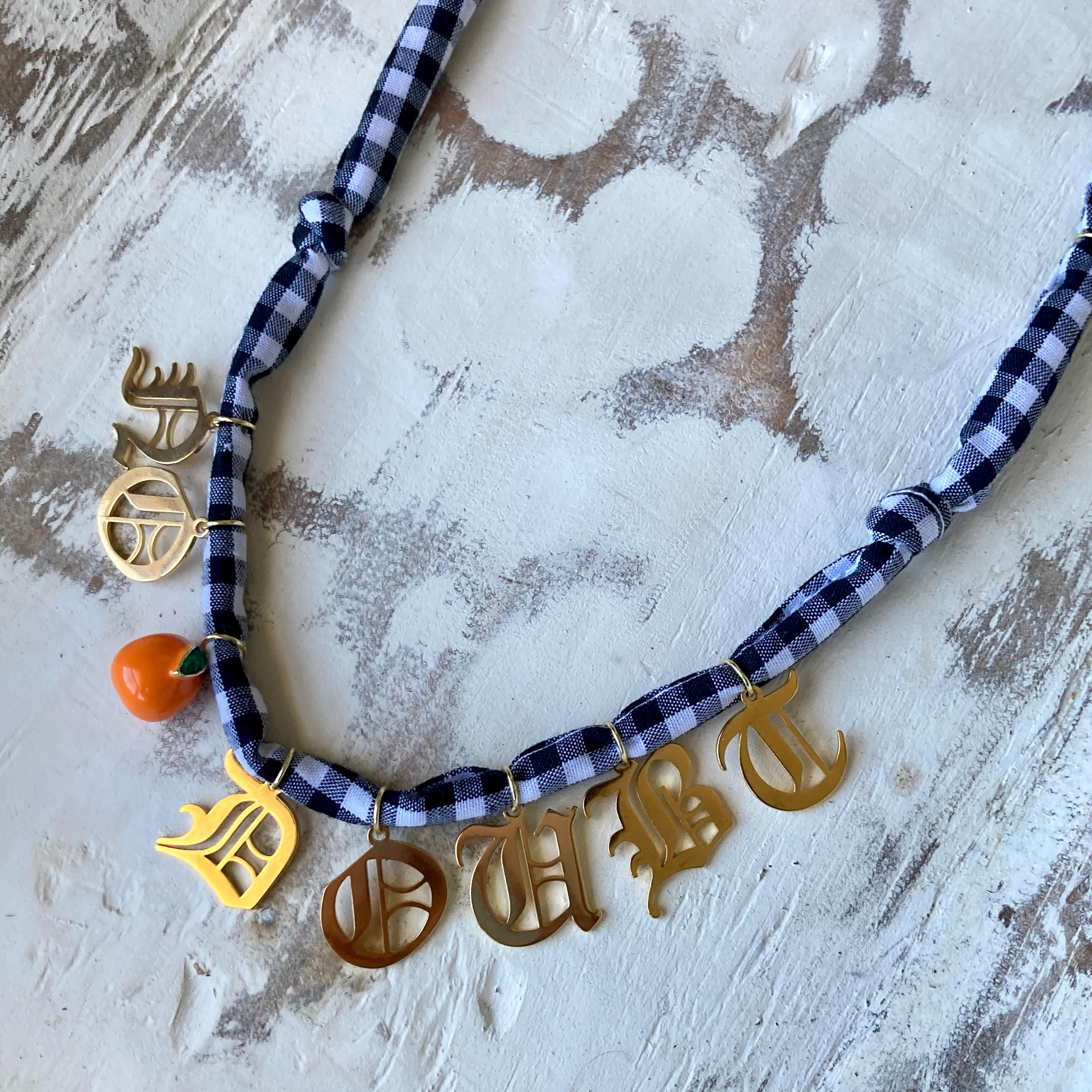 NO DOUBT CHARM NECKLACE | 8 Charms | Gold Filled