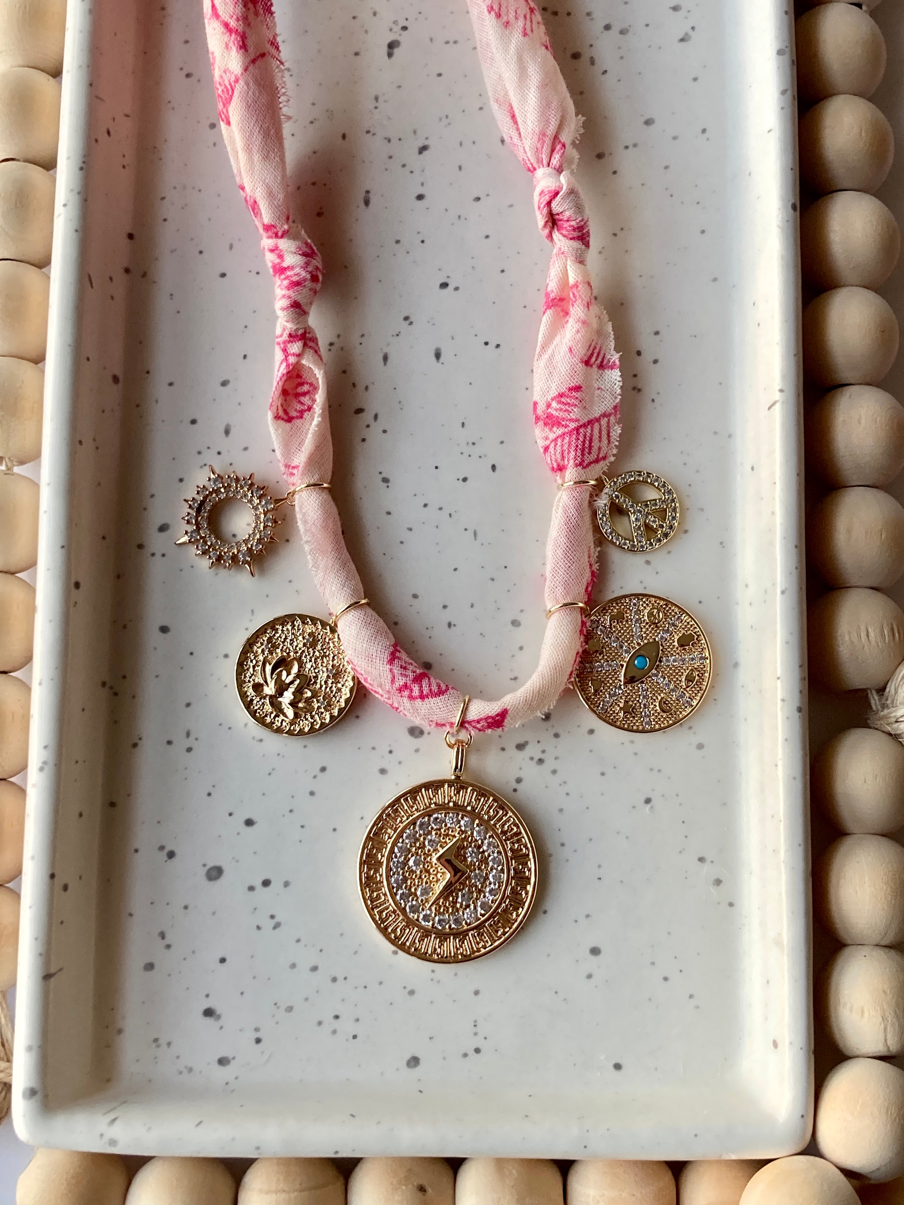 BANDANA CHARMER | 5 Charms | Gold Filled&nbsp;