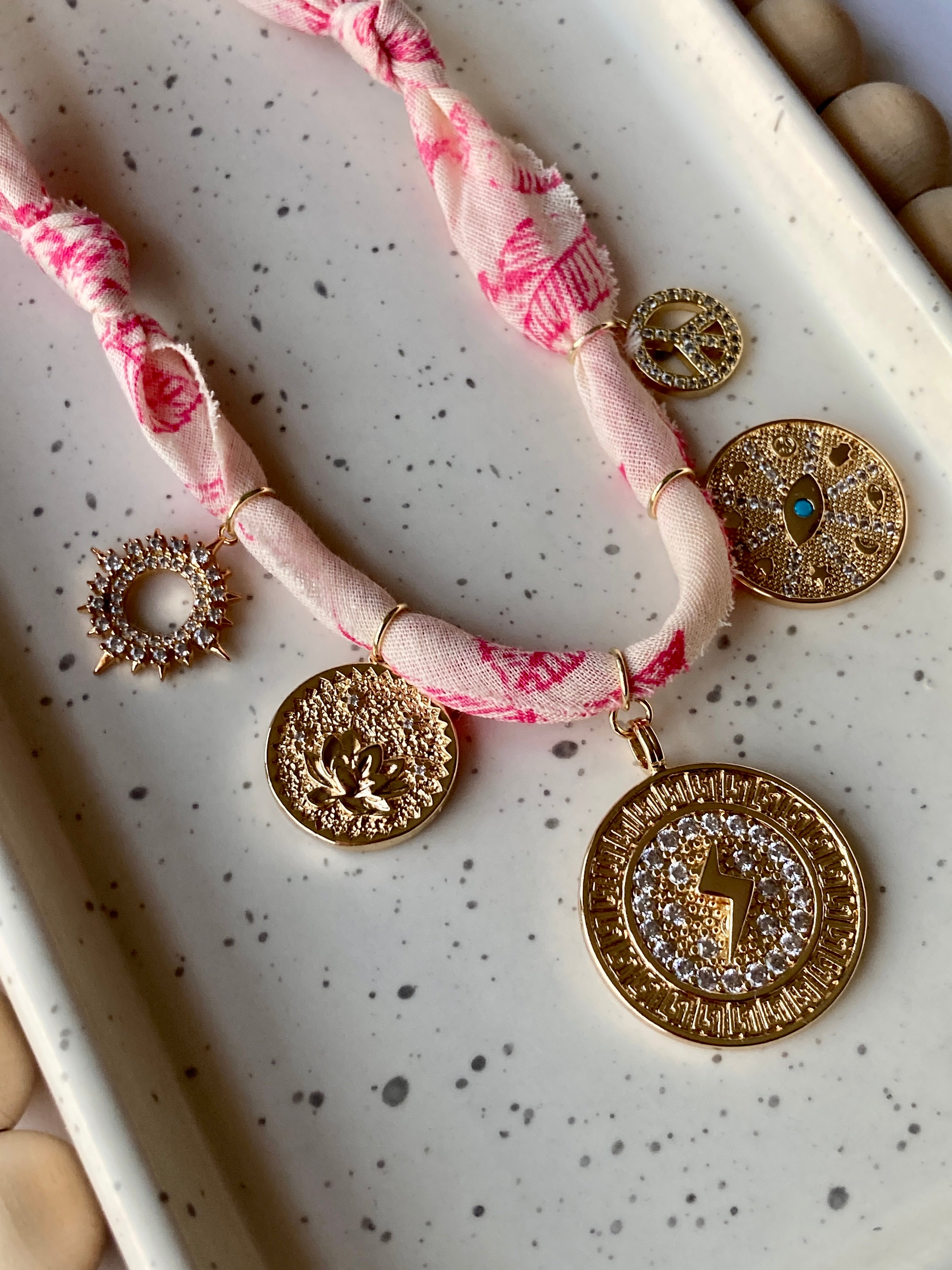 BANDANA CHARMER | 5 Charms | Gold Filled&nbsp;