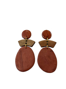 Celeste | Burgundy Clay