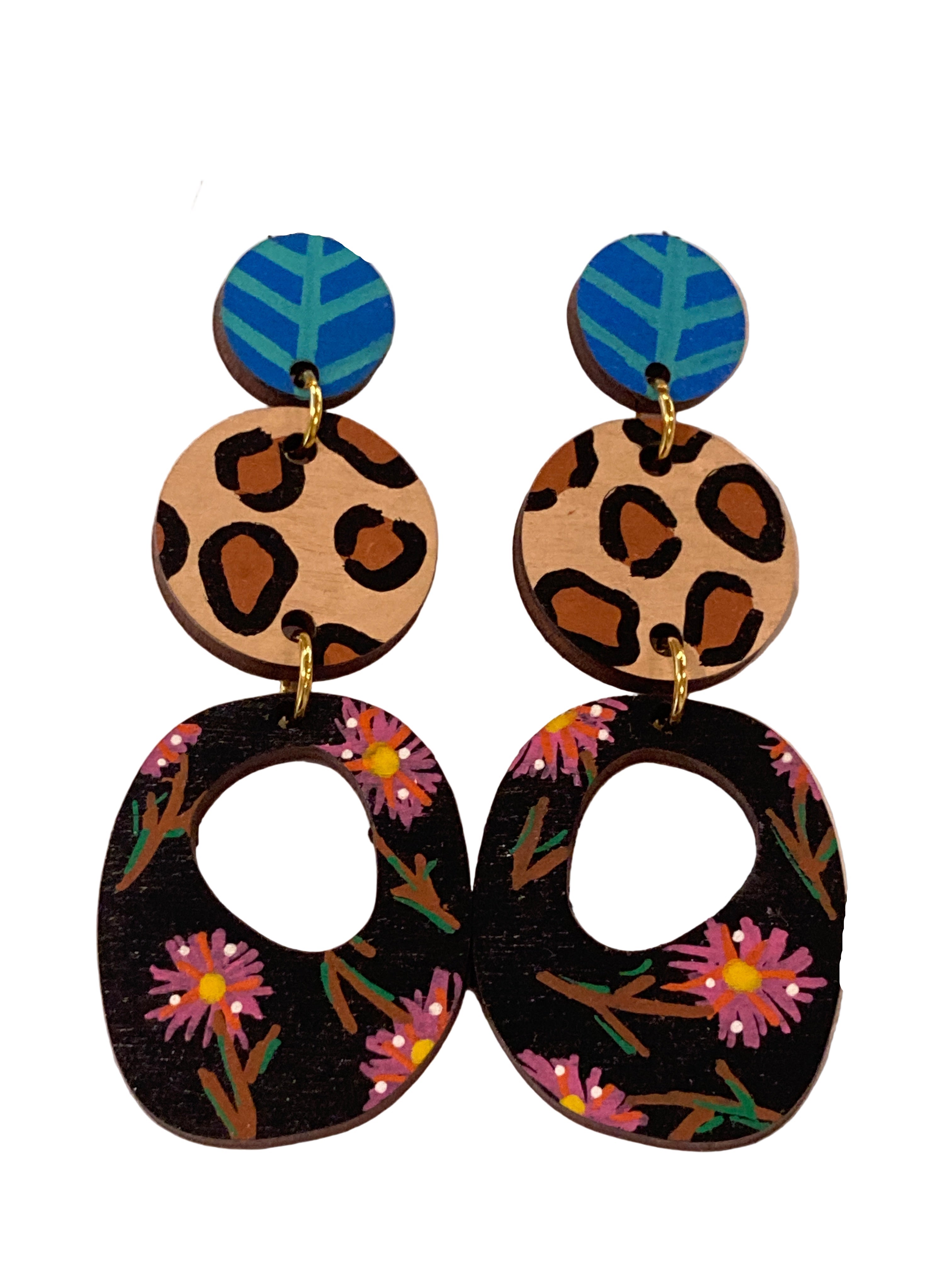 Hand Painted Earrings