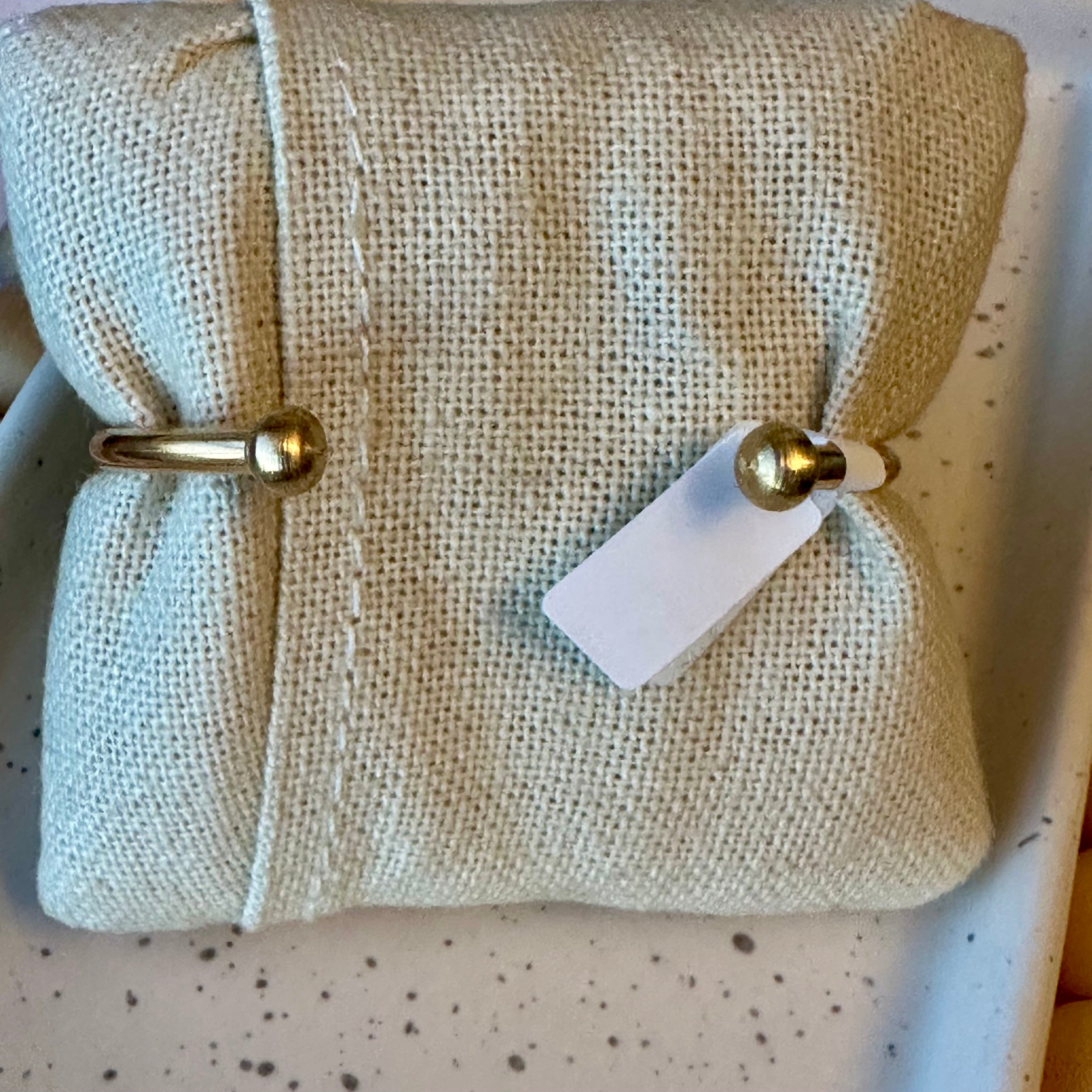 DRUZY CUFF | LIGHT BLUE DRUZY