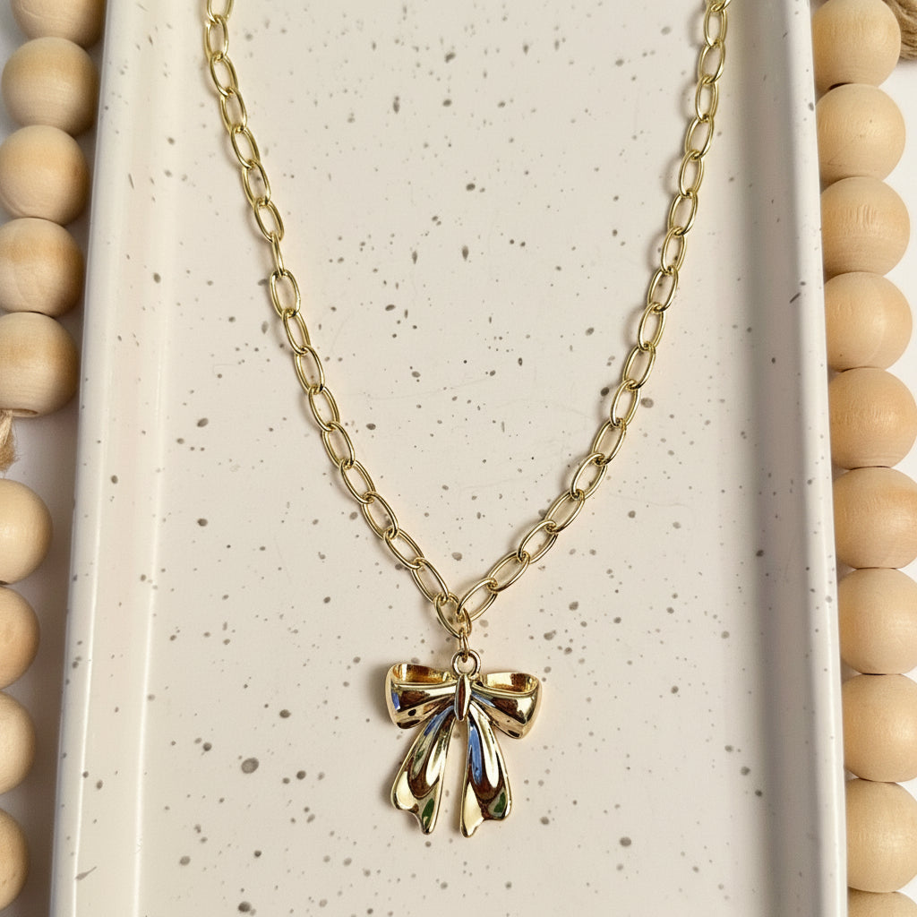 BOW NECKLACE