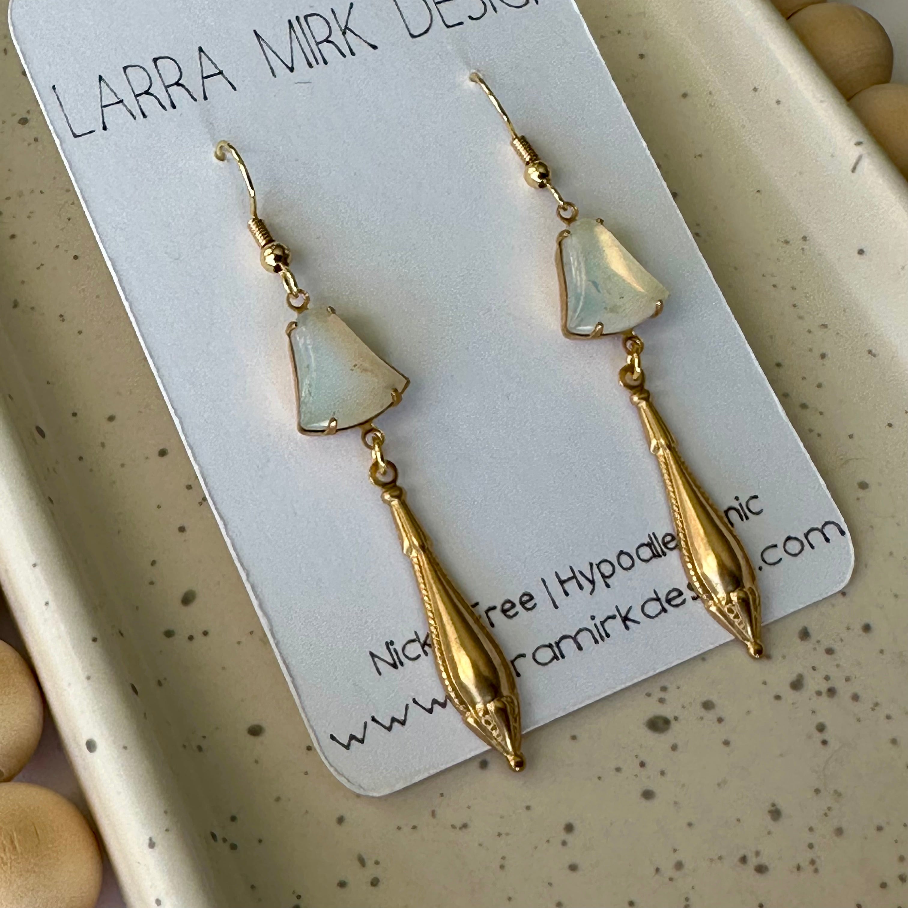 VICTORIAN OPAL EARRINGS