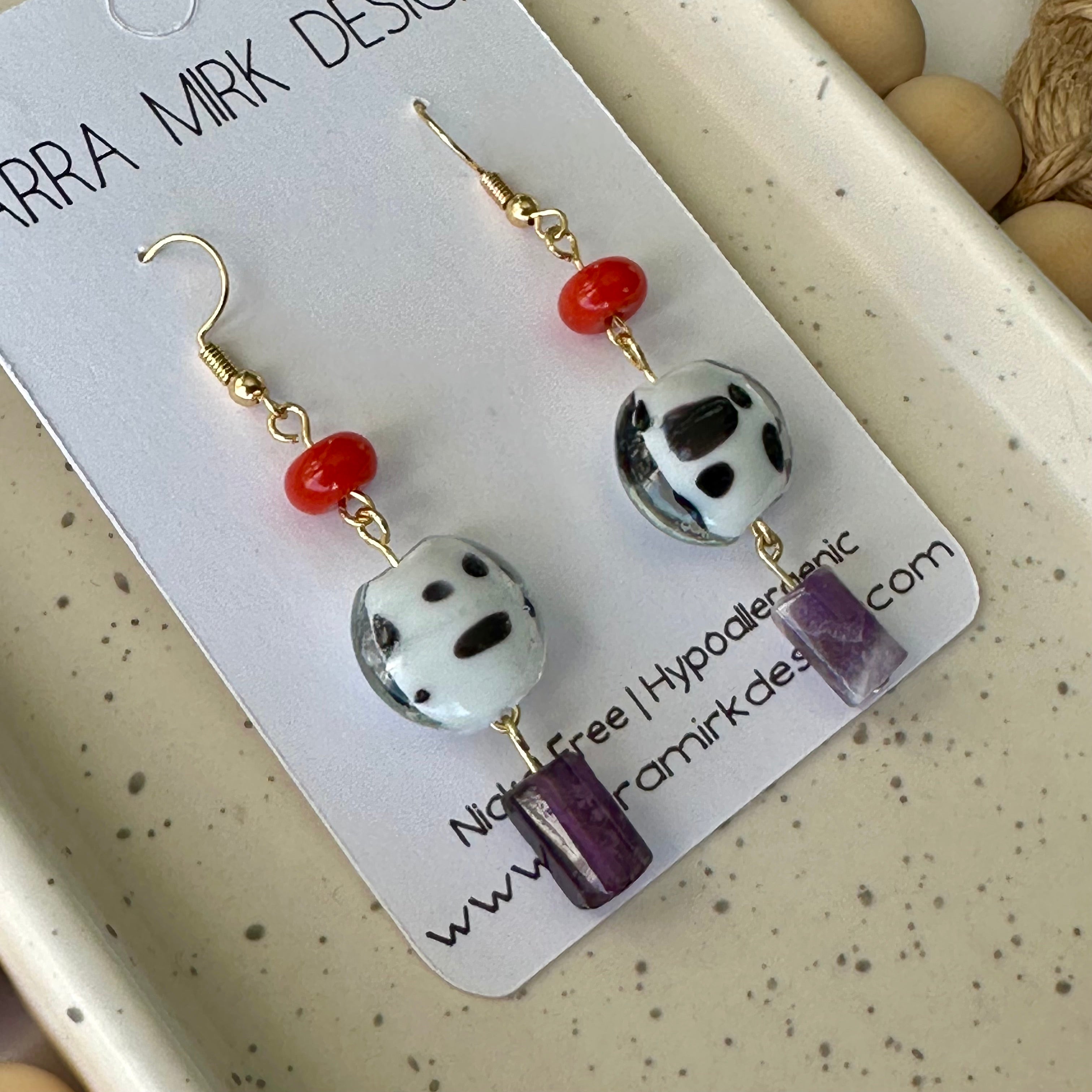 IMOGENE EARRINGS | AMETHYST