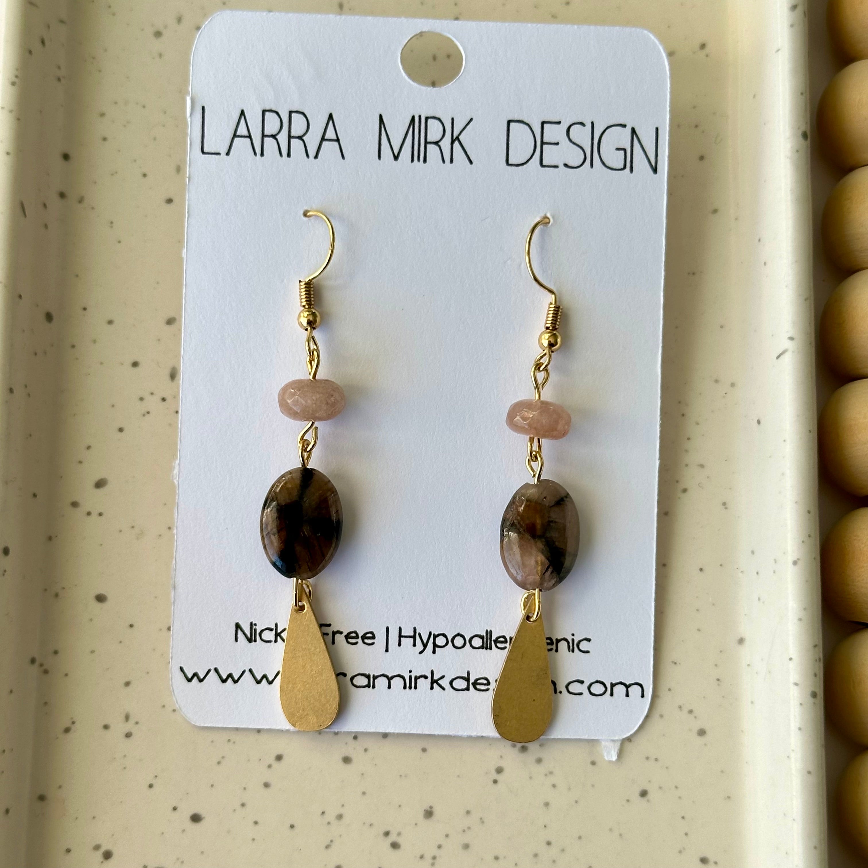 FIG JADE & JASPER EARRINGS