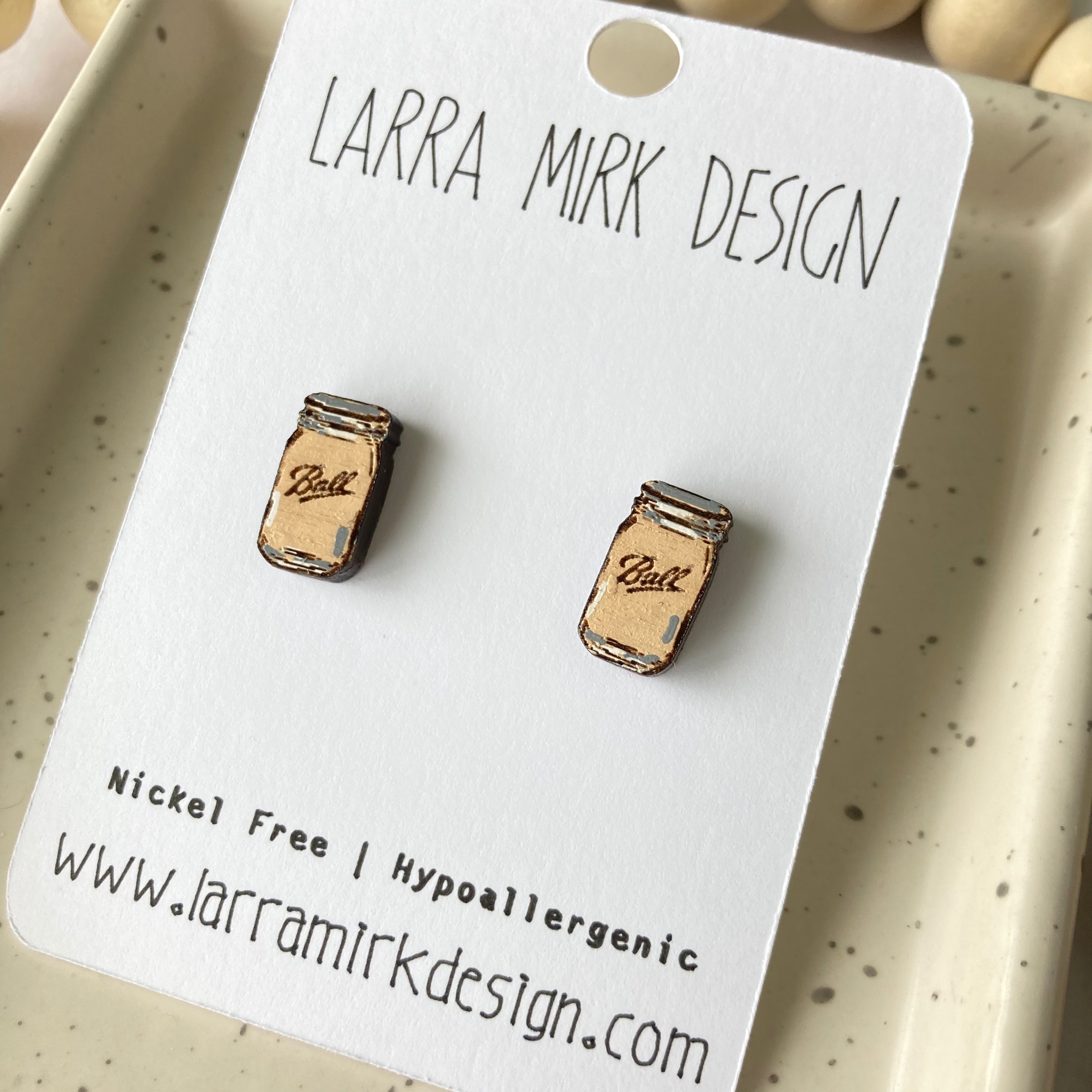 MASON JAR STUDS
