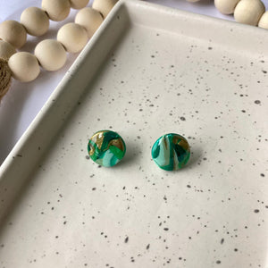 PIXIE RESIN EARRINGS | St. Patrick’s Day