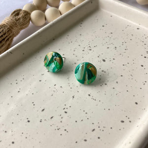PIXIE RESIN EARRINGS | St. Patrick’s Day