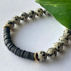 DALMATIAN JASPER & CLAY | Black