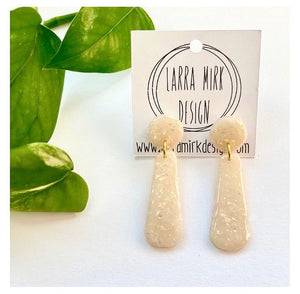 PATSY RESIN EARRINGS | Opal