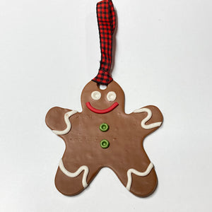 GINGERBREAD MAN ORNAMENT
